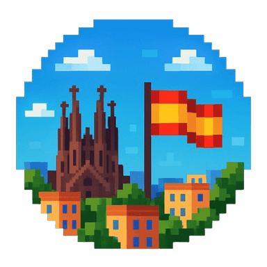 Spanish language icon